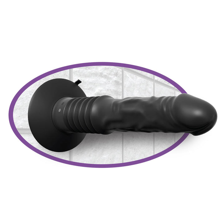 Anal Fantasy Elite Thrusting Ass Fucker Vibrator - Black