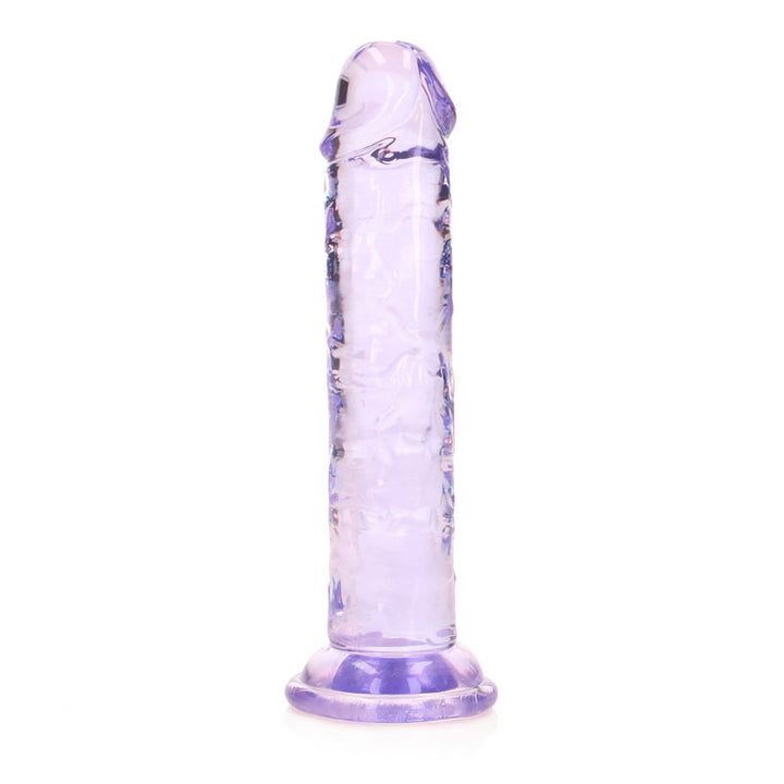 RealRock 6 Inch Straight Dildo - Purple
