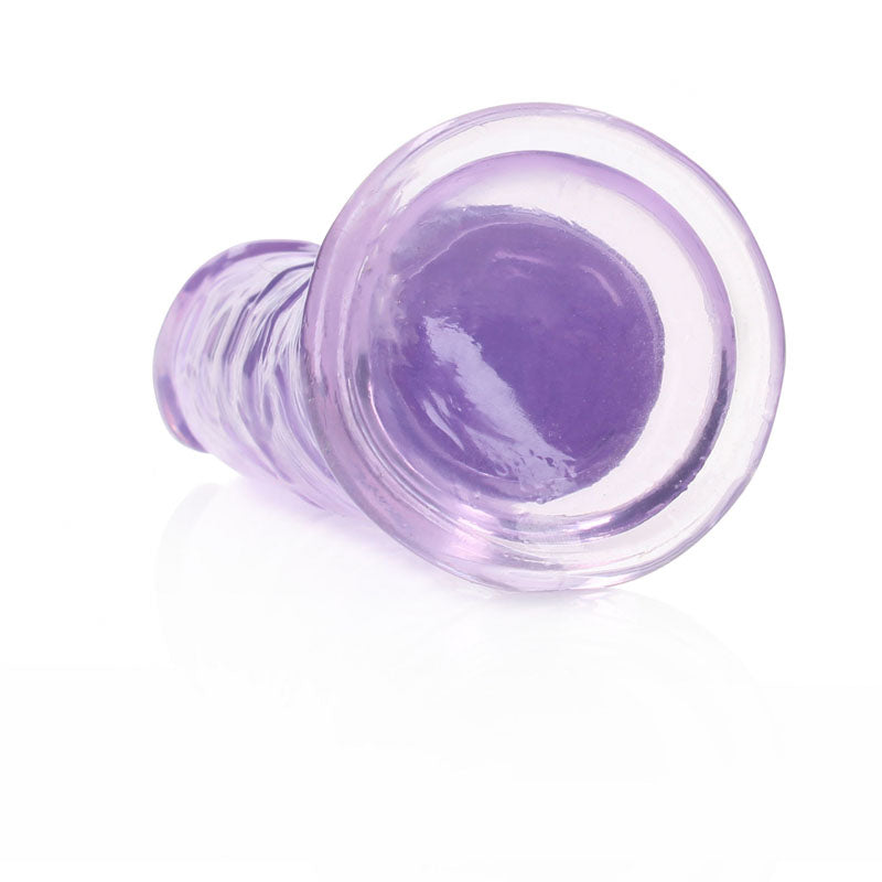 RealRock 6 Inch Straight Dildo - Purple