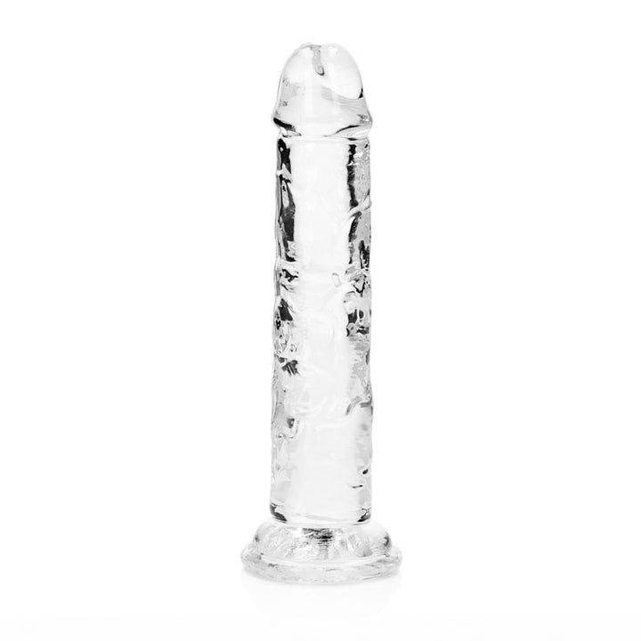 RealRock 6 Inch Straight Dildo - Clear