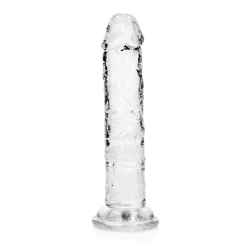 RealRock 6 Inch Straight Dildo - Clear