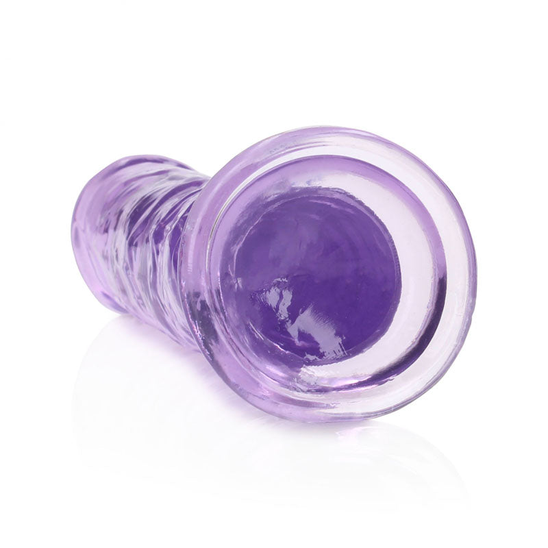 RealRock 8 Inch Straight Dildo - Purple