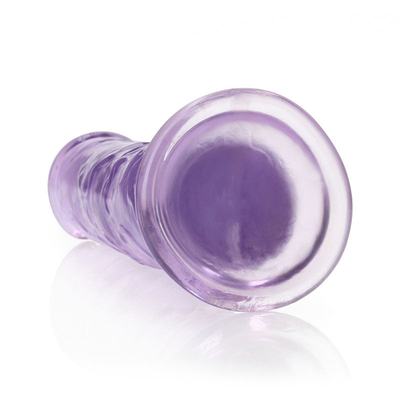 RealRock 10 Inch Straight Dildo - Purple