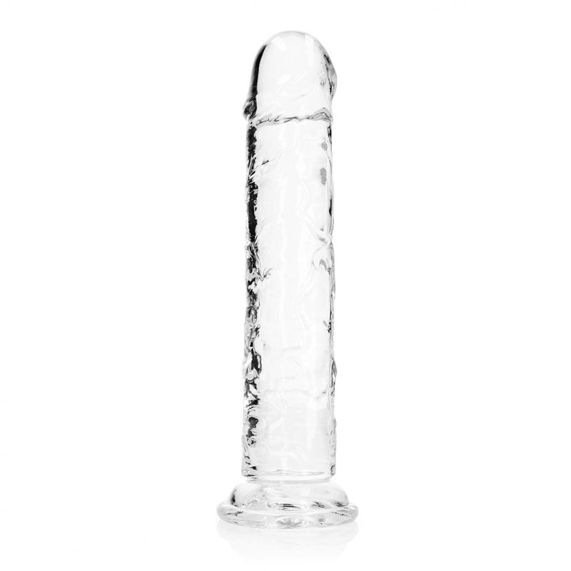 RealRock 11 Inch Straight Dildo - Clear