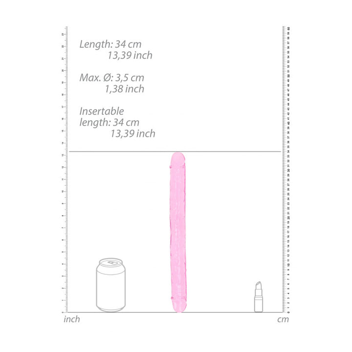 RealRock 14 Inch Double Dong - Pink