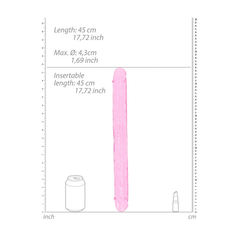 RealRock 18 Inch Double Dong - Pink