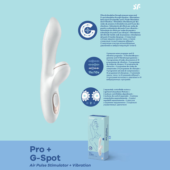 Satisfyer Pro G-Spot Air-Pulse Rabbit Vibrator