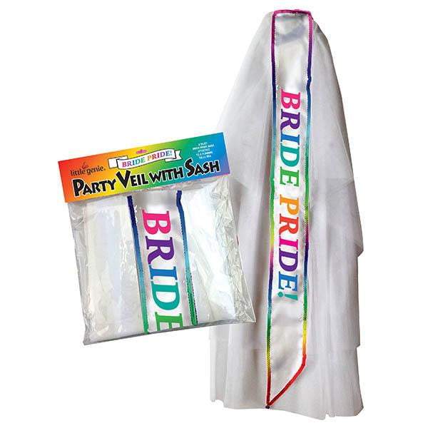 Bride Pride White Veil