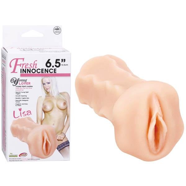 Fresh Innocence - Lisa - Flesh 6.5 Inch Vagina Stroker