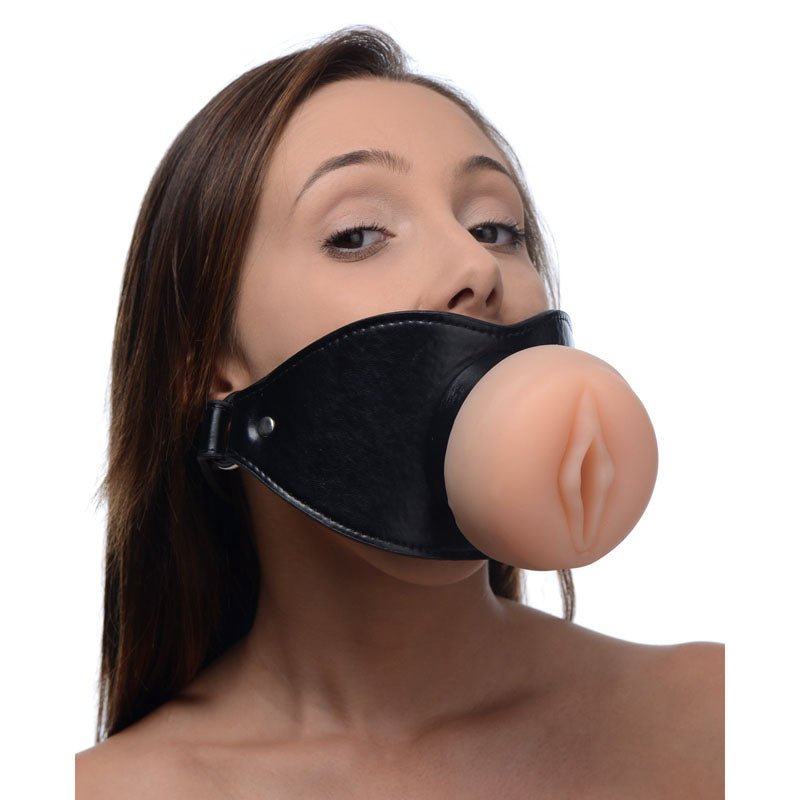 Master Series Pussy Face - Oral Sex Mouth Gag