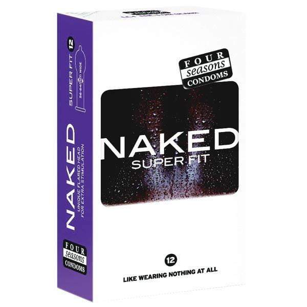 Naked Super Fit - Ultra Thin Lubricated Condoms - 12 Pack
