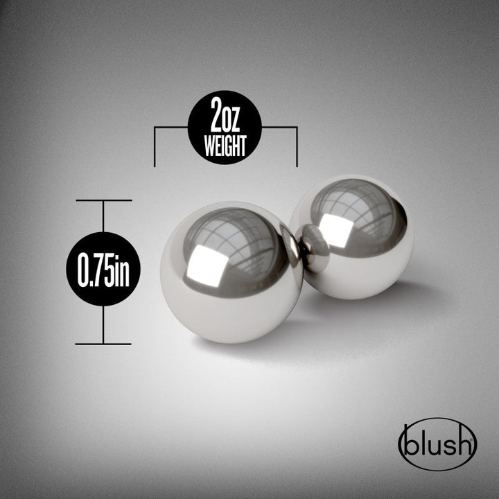 Noir - Stainless Steel Kegel Balls - Set of 2