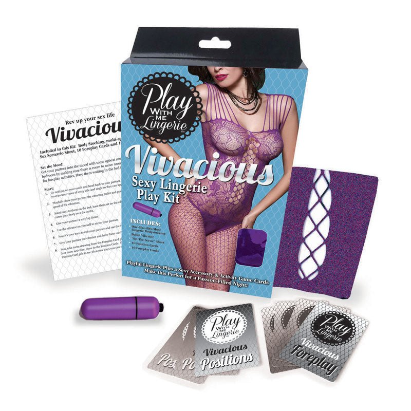 Play With Me - Vivacious Lingerie Set 