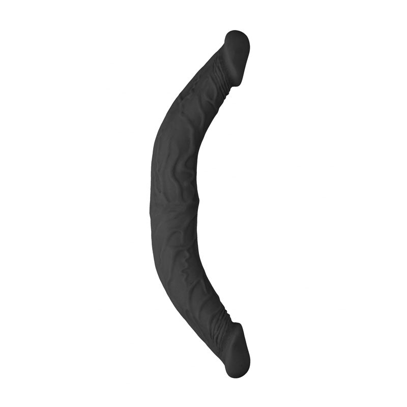 REALROCK 14 Inch Double Dildo - Black