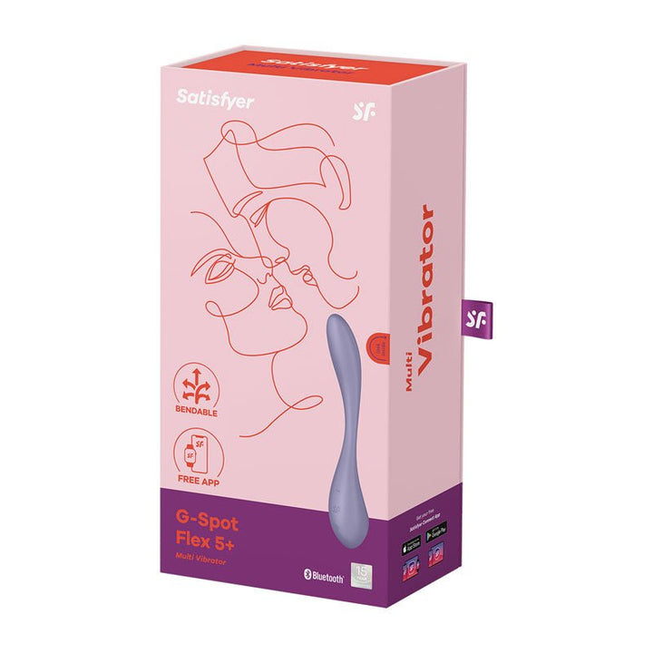 Satisfyer G-Spot Flex 5 - Vibrator with App Control - Lilac