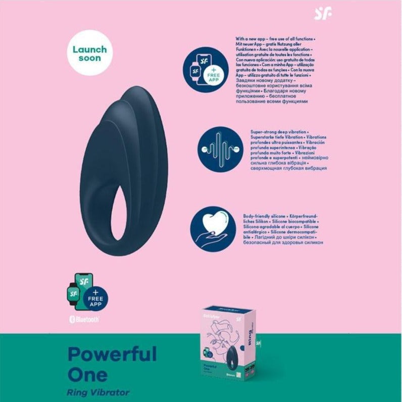 Satisfyer Powerful One - App Controlled Vibrating Cock Ring