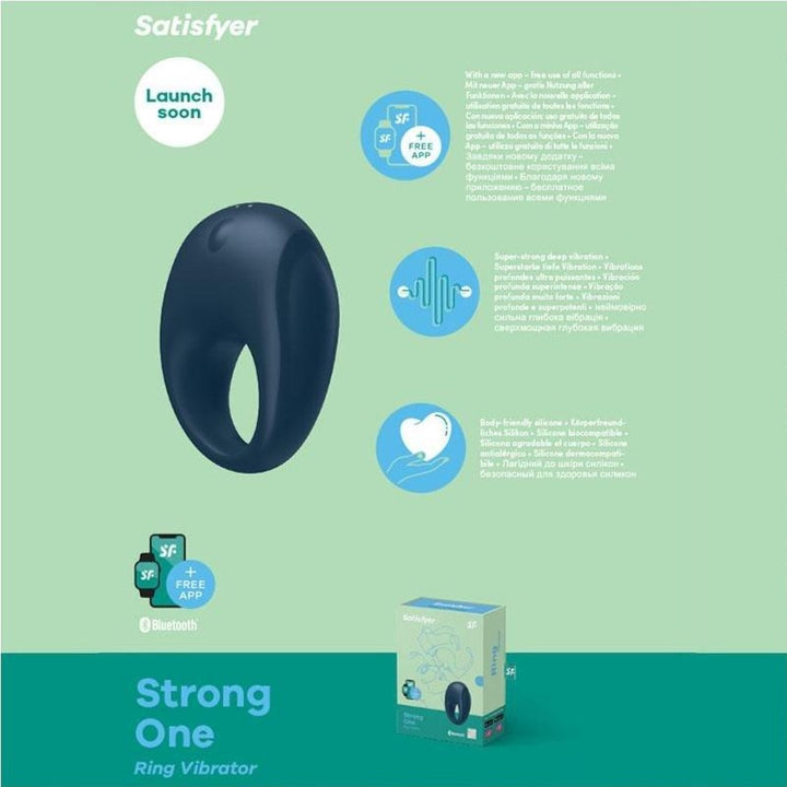Satisfyer Strong One - App Controlled Vibrating Cock Ring