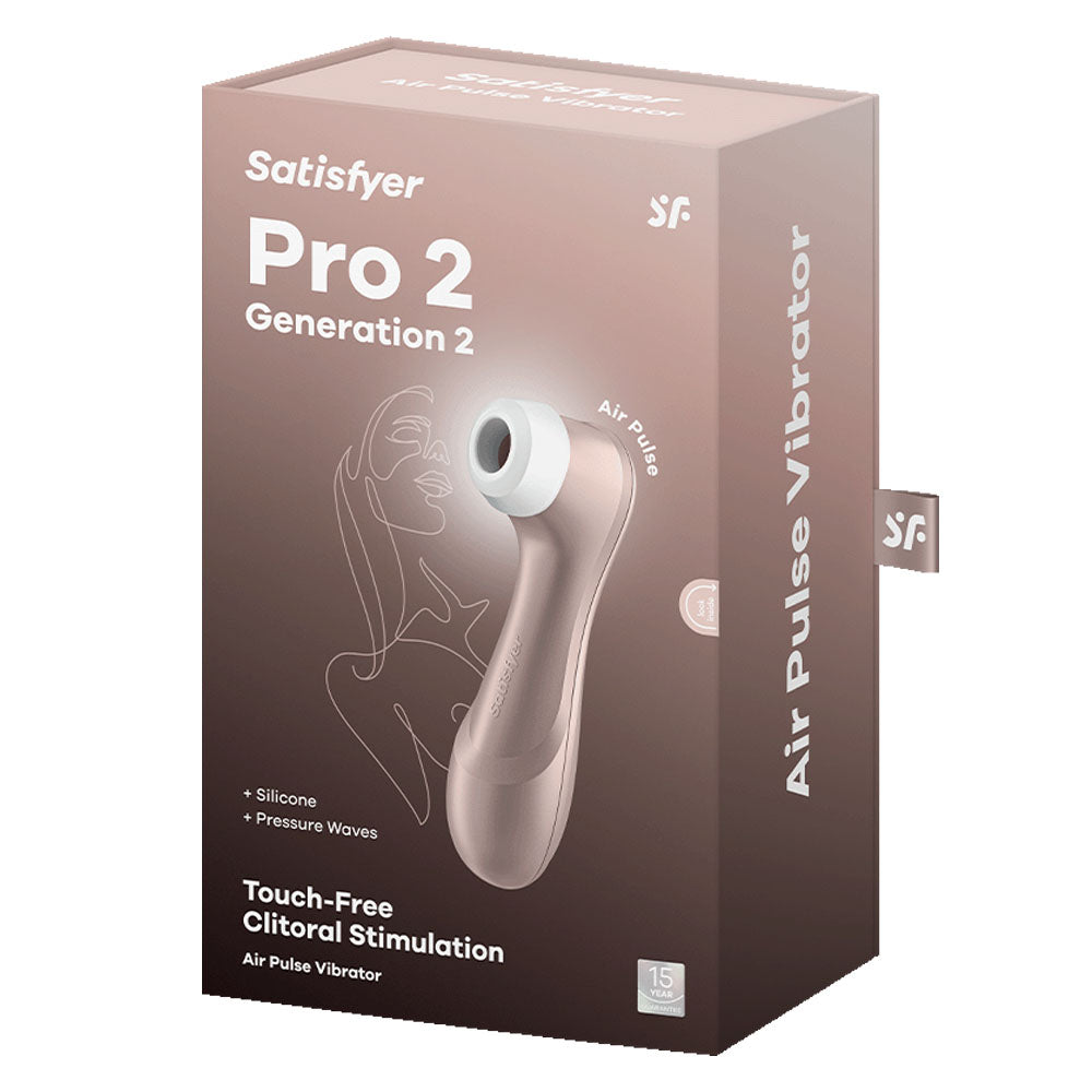 Satisfyer Pro 2 - Touch-Free Clitoral Stimulator - Rose Gold