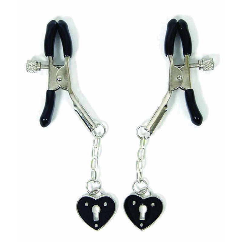 Sexy AF - Couture Black Hearts Nipple Clamps