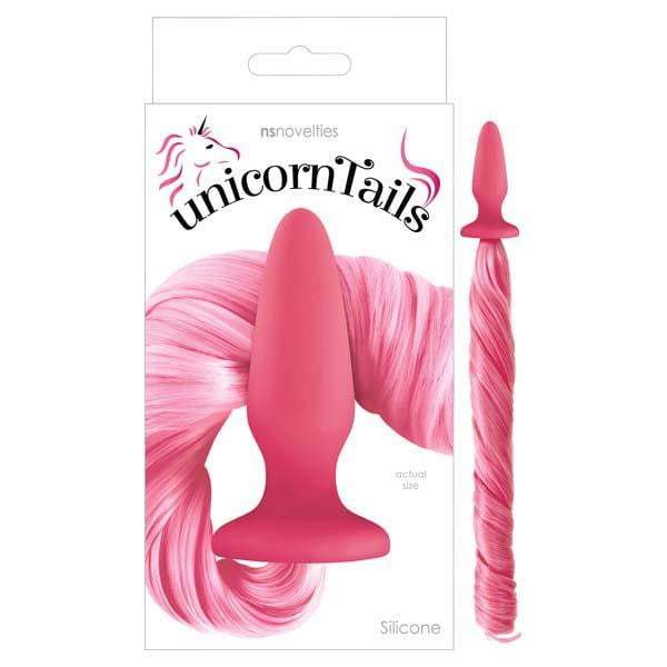 Unicorn Tails - Pastel Pink 9.9 cm (3.9'') Butt Plug with Pony Tail