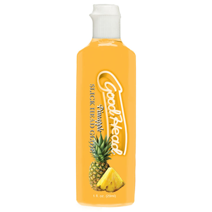 GoodHead Pineapple Blowjob Set - Pineapple Stroker &amp; Lubricant 30ml