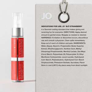 JO Blo Strawberry Flavoured Oral Pleasure Gel 30 ml