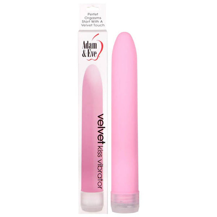 Adam & Eve Velvet Kiss Vibrator - Pink