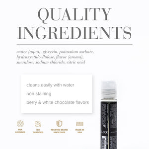 JO Gelato White Chocolate Raspberry Flavoured Lube - 30ml
