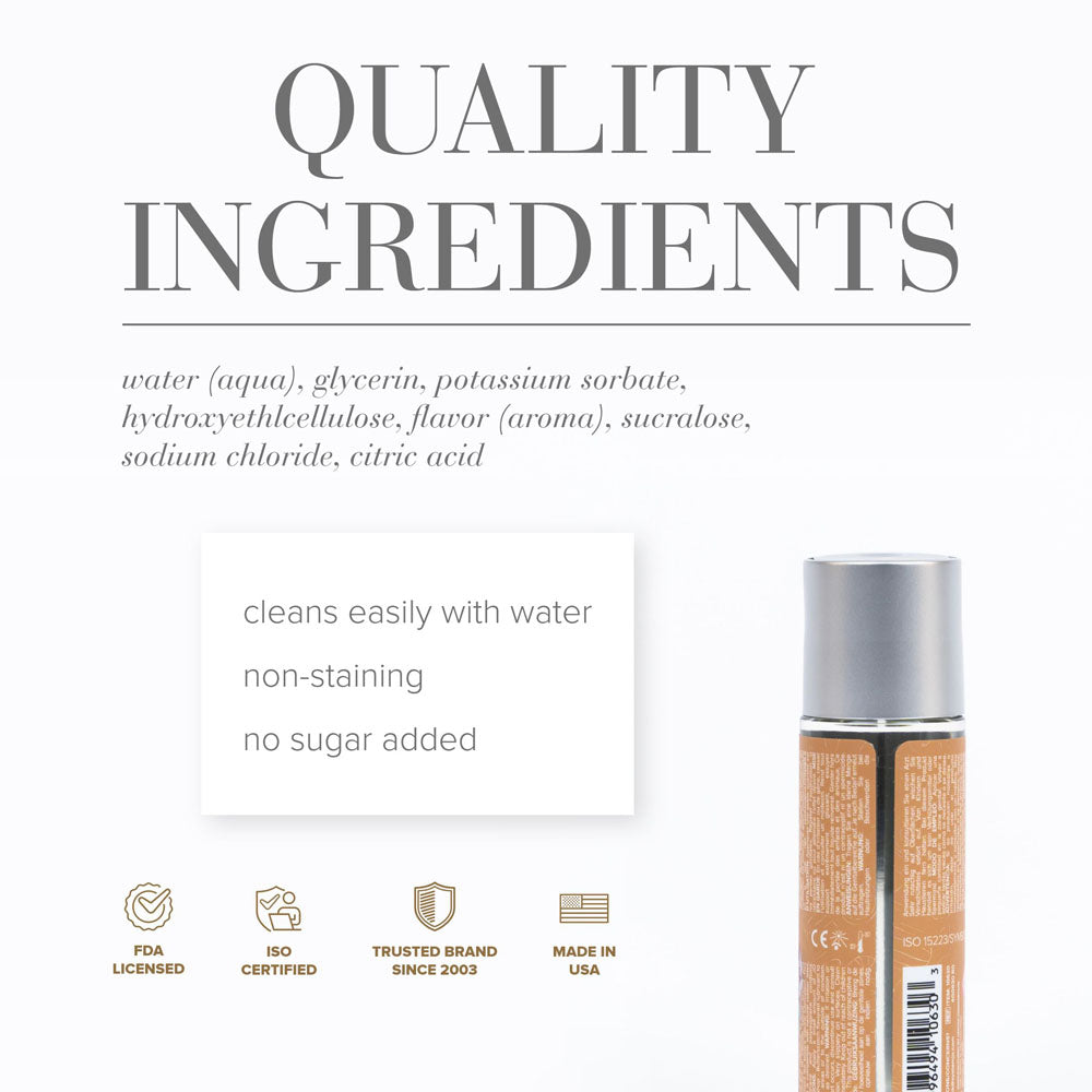 JO Candy Shop Butterscotch Flavoured Water Based Lube 60ml