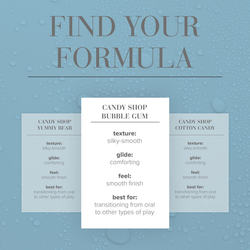 JO Candy Shop Bubblegum Flavoured Water Based Lube 60ml