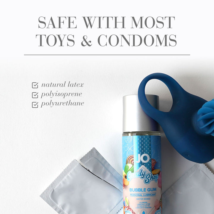 JO Candy Shop Bubblegum Flavoured Water Based Lube 60ml