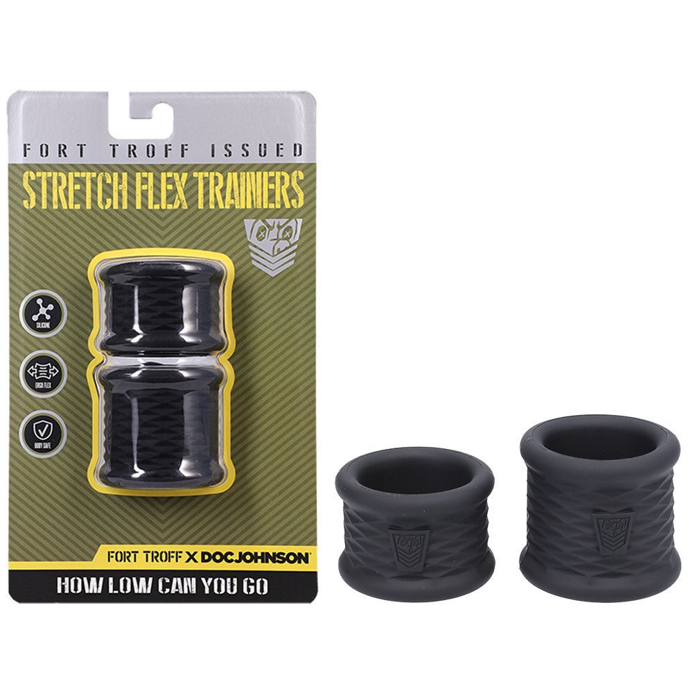 Fort Troff - Stretch Flex Trainers - Black