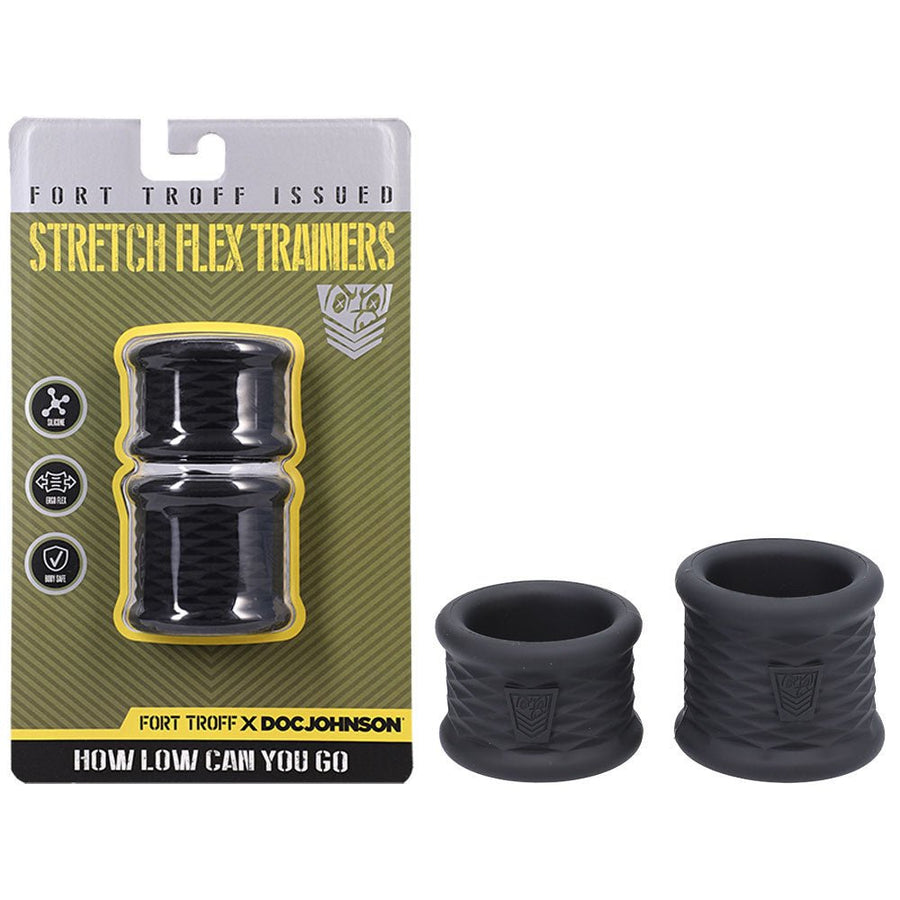 Fort Troff - Stretch Flex Trainers - Black