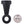 Fort Troff - Swing N' Hang - Black Weighted Ball Tugger