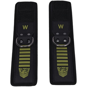 Fort Troff - Tactical Wrist Cuffs Black/Green