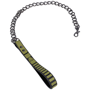 Fort Troff - Tactical Collar & Leash - Black/Green