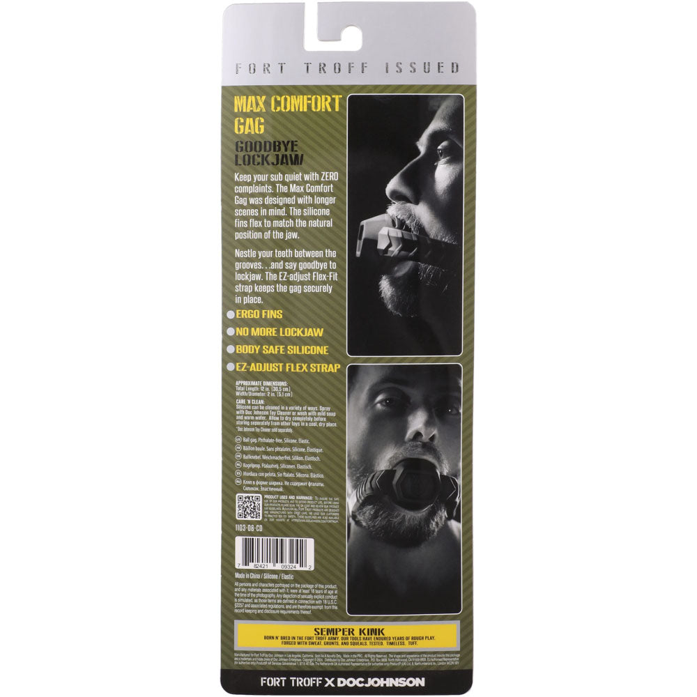 Fort Troff - Max Comfort Gag - Black