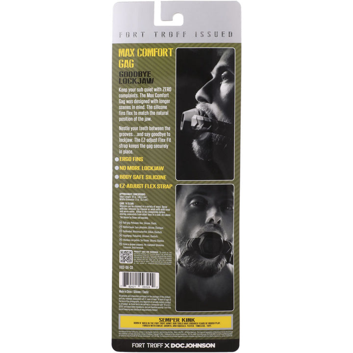 Fort Troff - Max Comfort Gag - Black