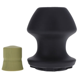 Fort Troff Kum Keeper - Large Hollow Butt Plug - Black