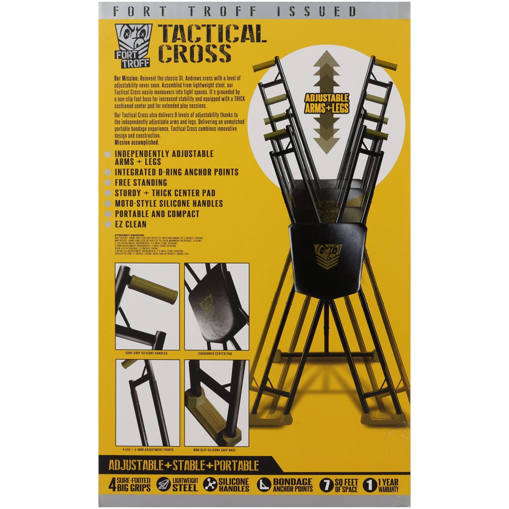 Fort Troff - Tactical Cross - Portable Saint Andrews Cross
