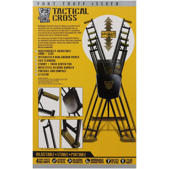 Fort Troff - Tactical Cross - Portable Saint Andrews Cross