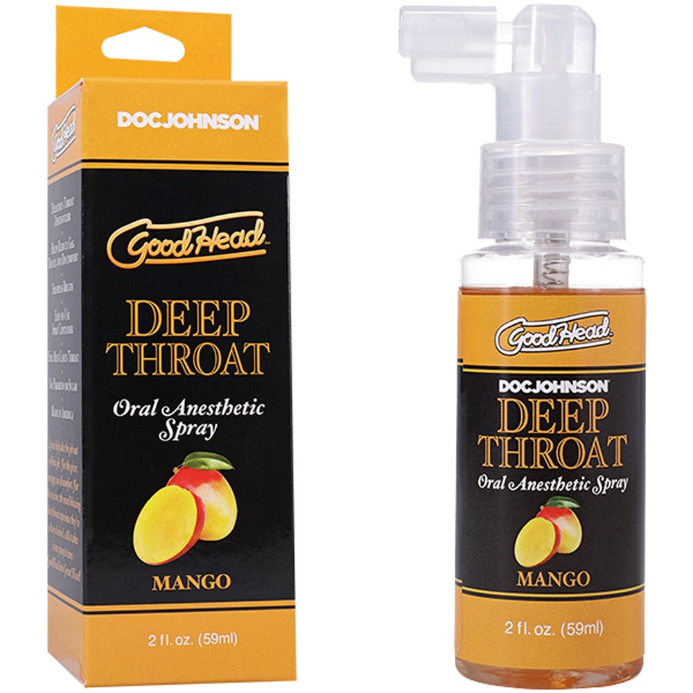 GoodHead Deep Throat Spray - Mango - Mango Flavoured 59ml