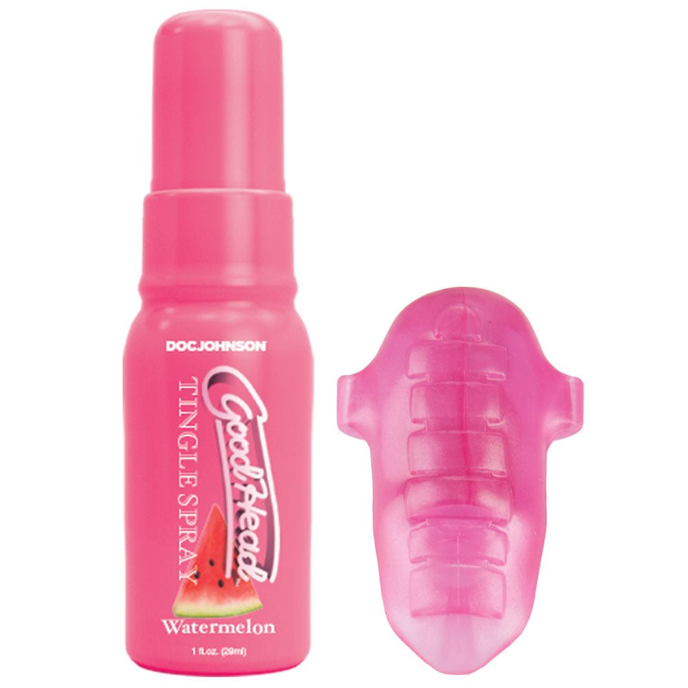 GoodHead Pussy Pleasure Party Kit with Vibrating Tongue Ring