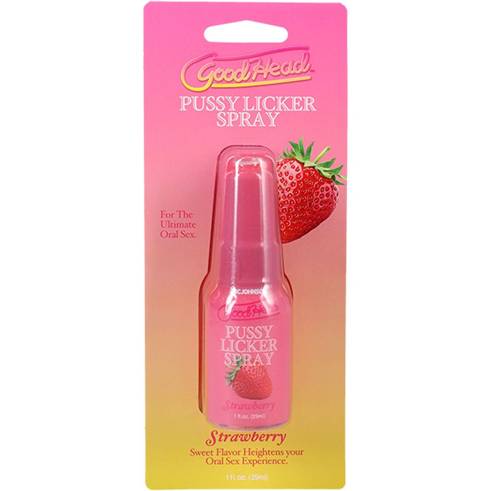 GoodHead Pussy Licker Spray - Strawberry Flavoured Spray 29ml