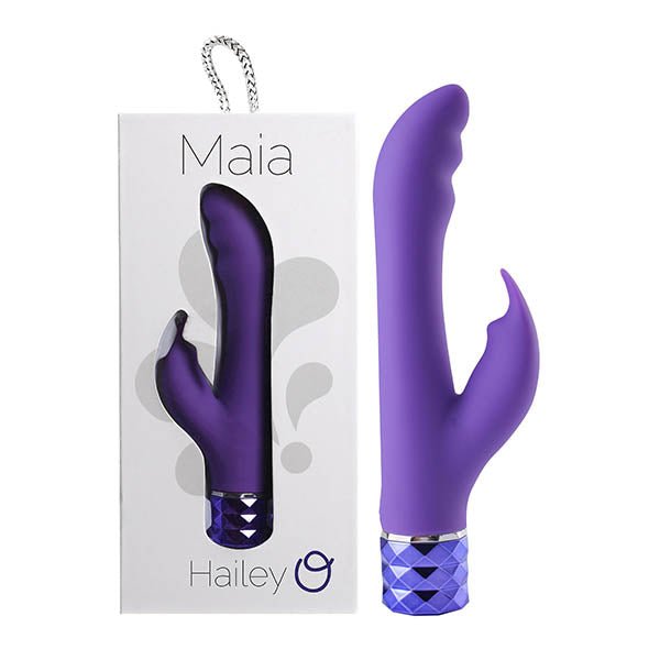 Maia Hailey Rabbit Vibrator - Purple