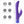Maia Hailey Rabbit Vibrator - Purple