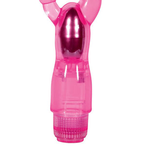 Adam & Eve Dual Pleasure Vibe With Anal Probe - Pink