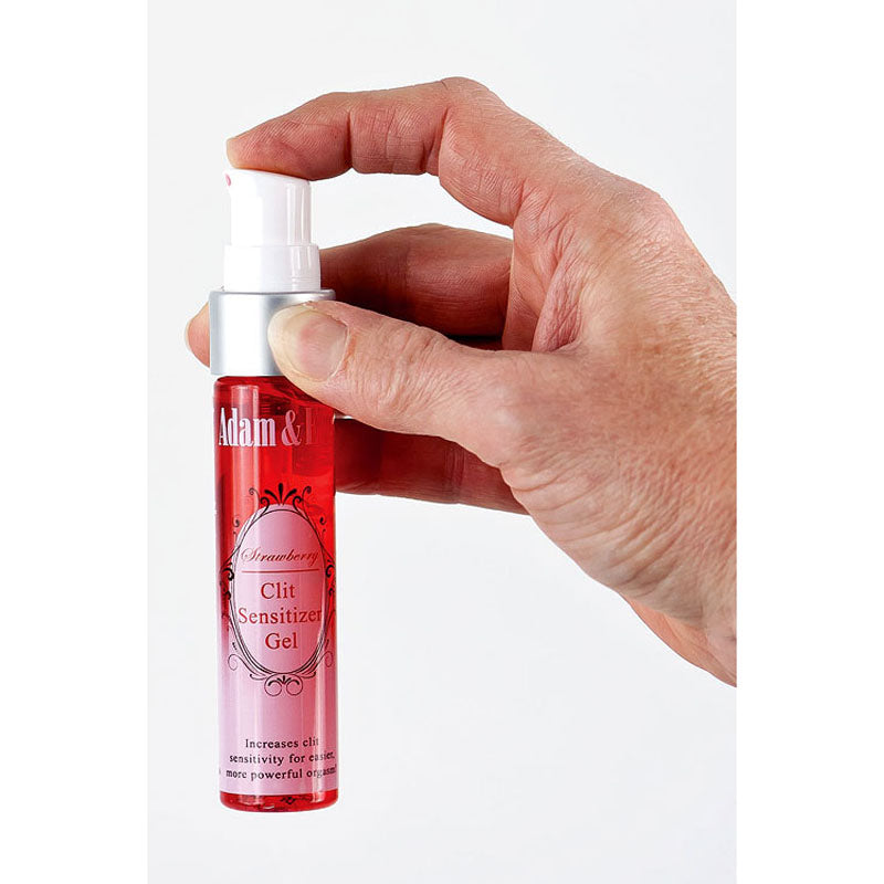 Adam & Eve Clit Sensitiser Gel - Strawberry Flavoured - 29ml 