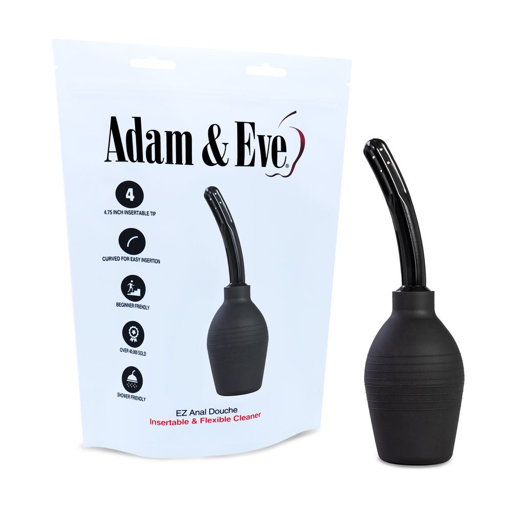 Adam & Eve Ez Anal Douche - Black