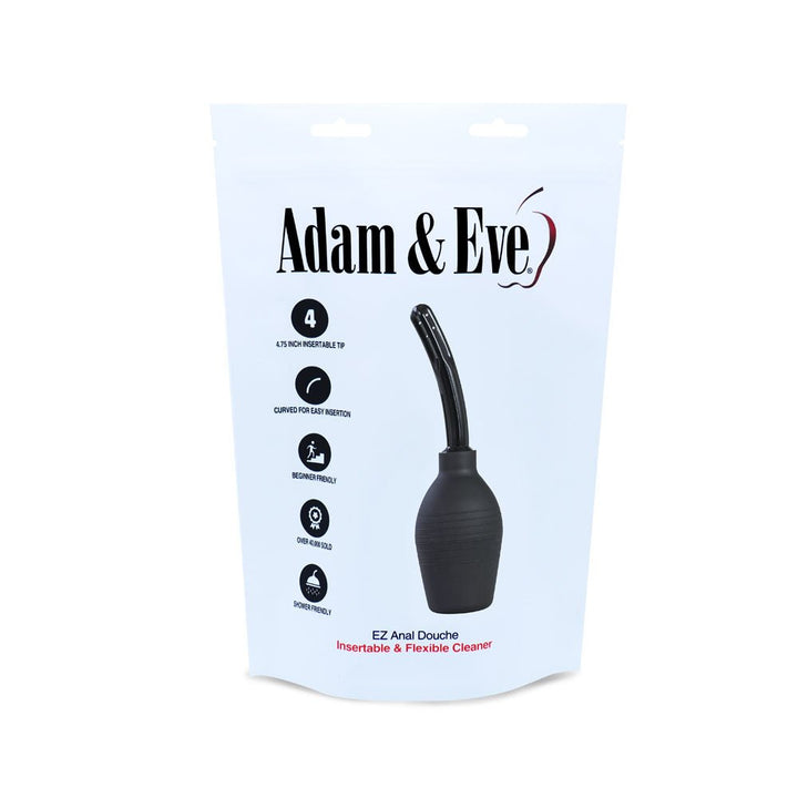 Adam & Eve Ez Anal Douche - Black